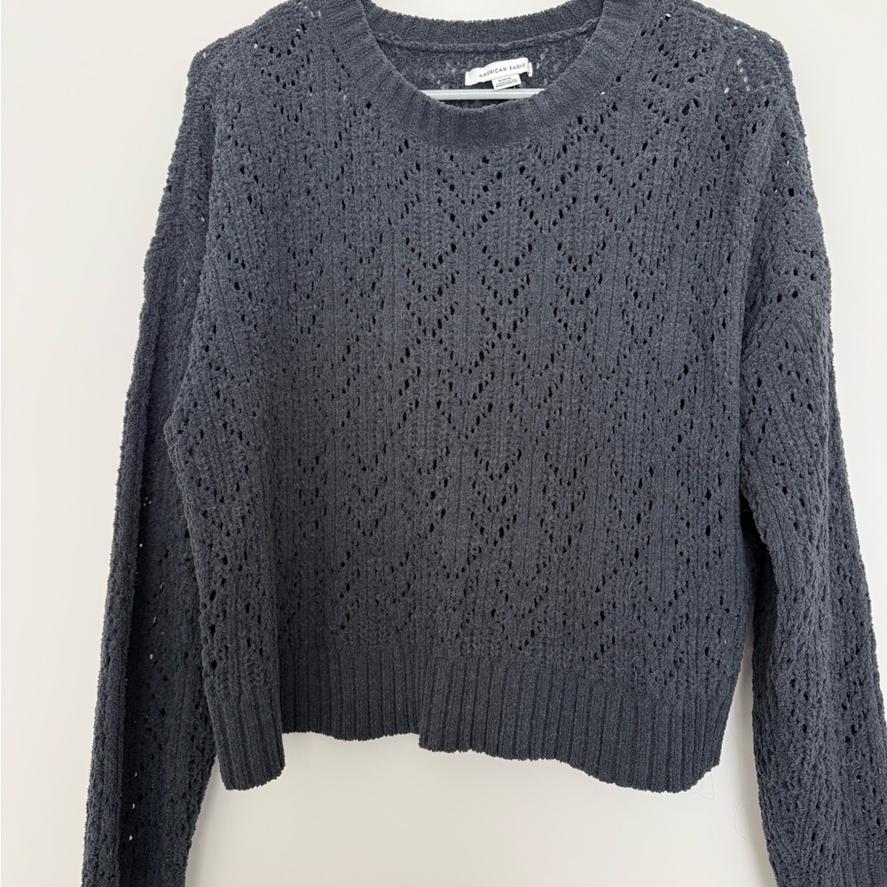 Women's Black Knit Sweater